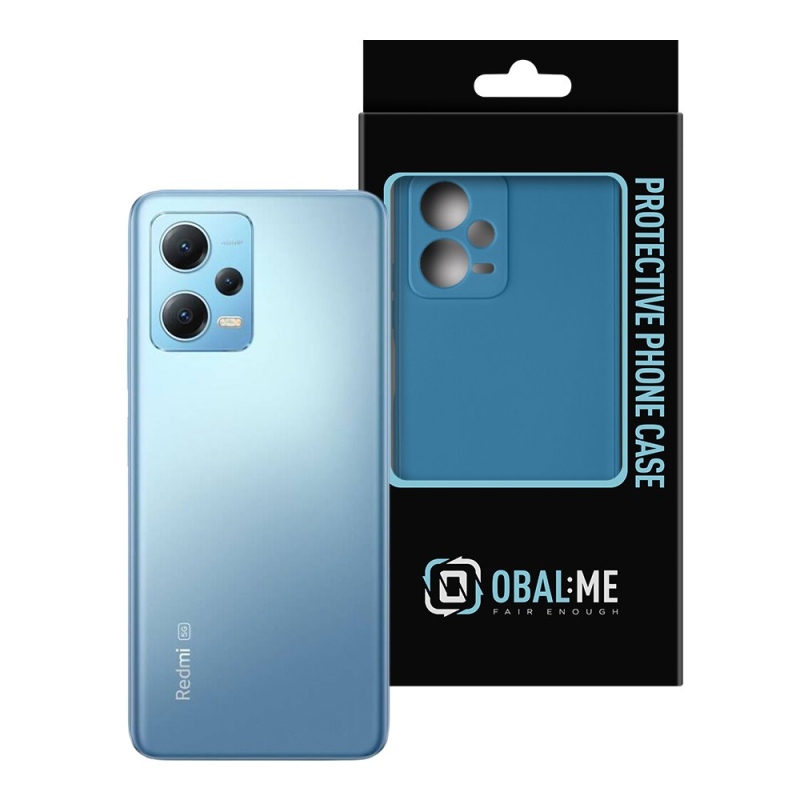 OBAL:ME Matte TPU Kryt pre Xiaomi Redmi Note 12 5G Dark Blue