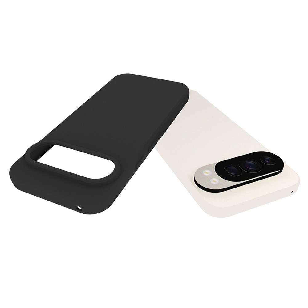 Matný gélový obal na mobil Google Pixel 10 Pro/Pixel 10 - čierny