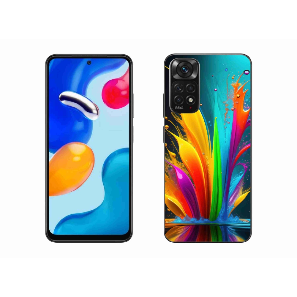 Gélový kryt mmCase na Xiaomi Redmi Note 11 4G - abstraktný motív 1