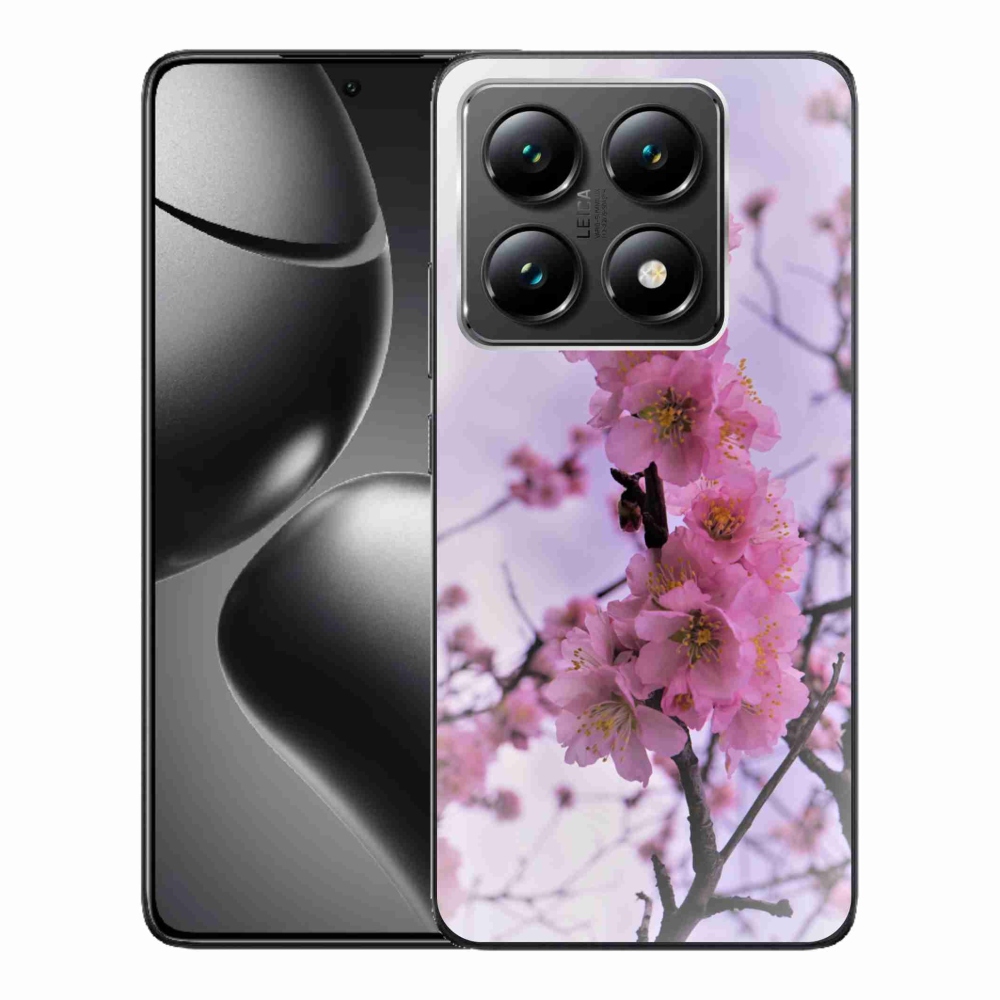 Gélový kryt mmCase na Xiaomi 14T - kvety 7