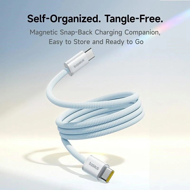 Baseus Dynamic 4 Pro Series Dátový kábel USB-C - USB-C 100W 1m Galaxy Blue