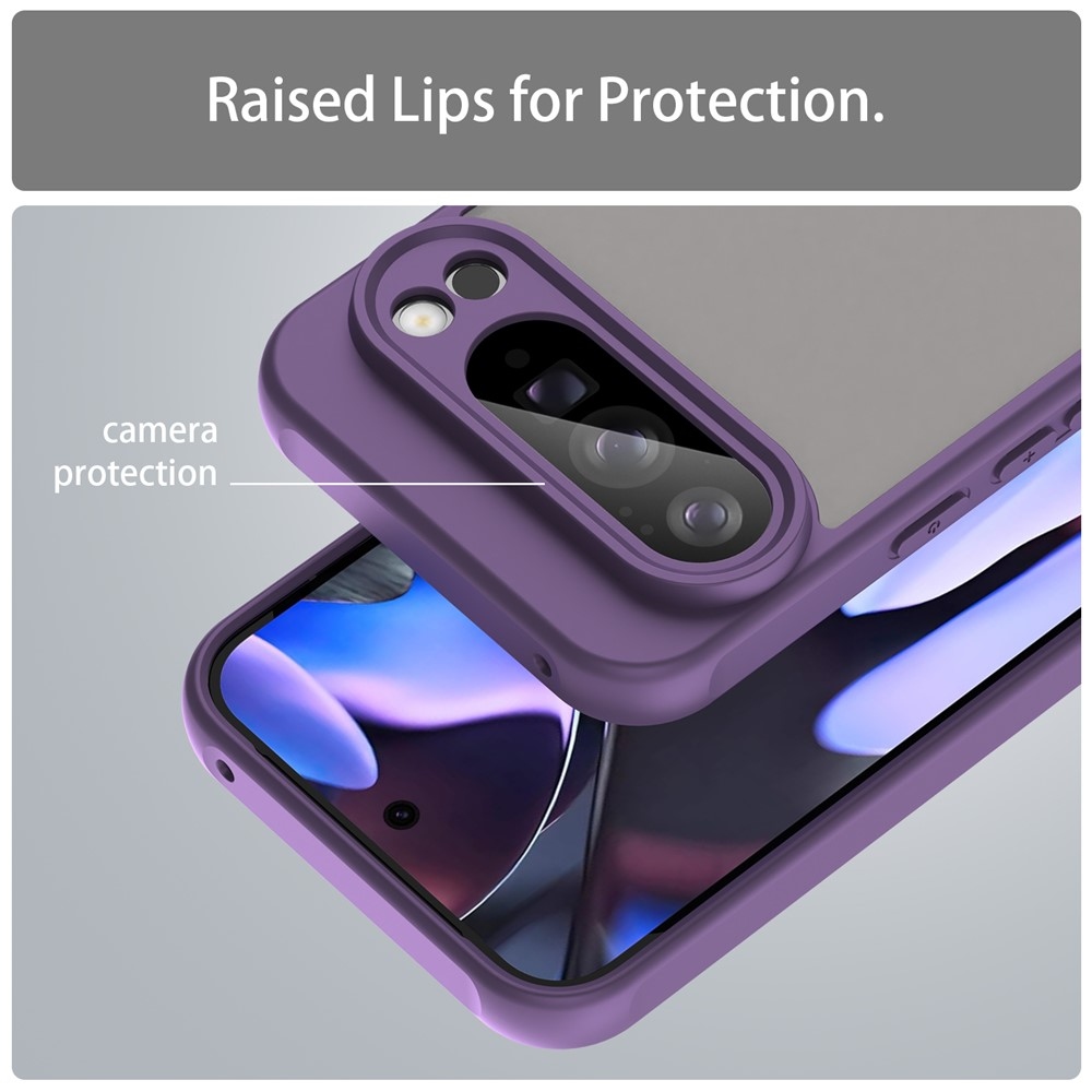 Proof gélový obal s pevným chrbtom na Google Pixel 10 Pro XL - fialový