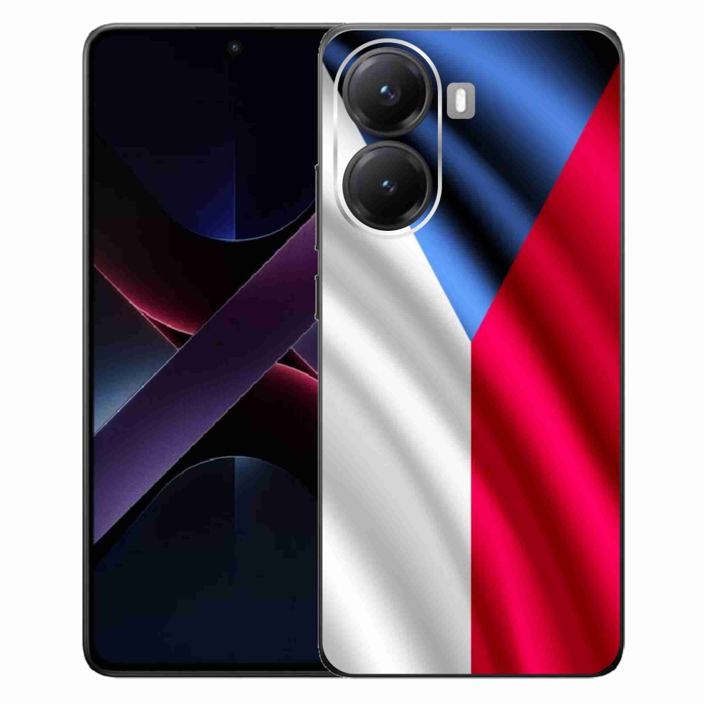 Gélový kryt mmCase na Xiaomi Poco X7 Pro 5G - česká vlajka