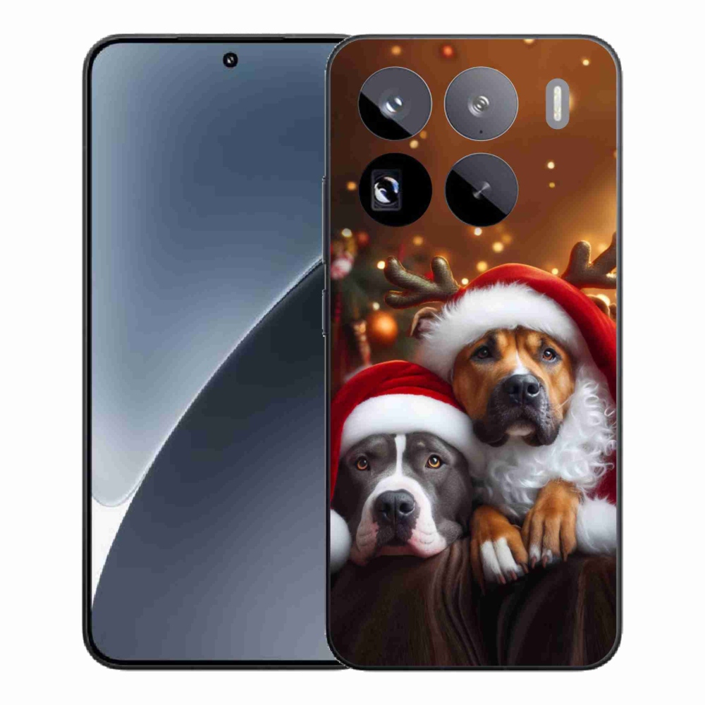 Gélový kryt mmCase na Xiaomi 15 Pro - vianočné psy