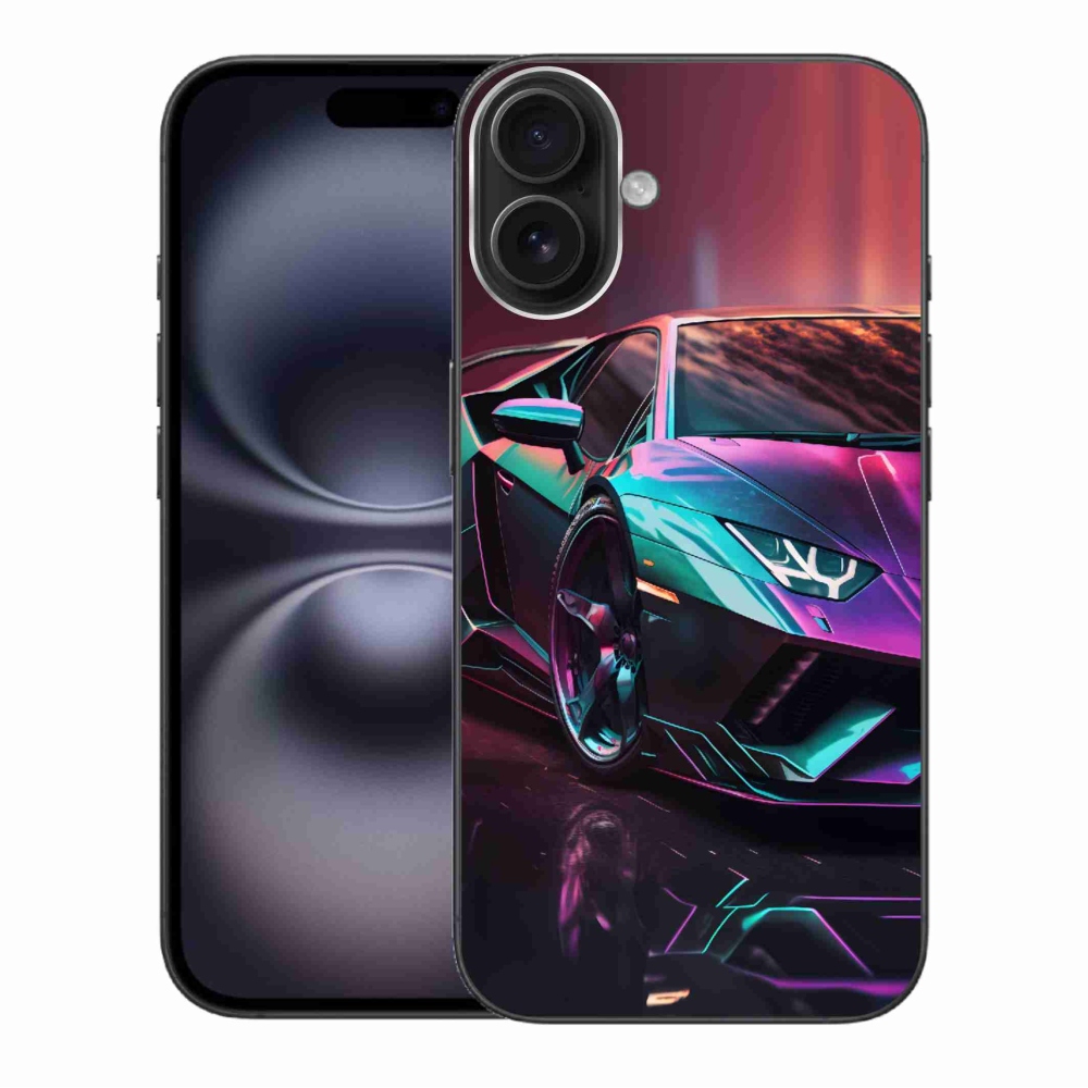 Gélový kryt mmCase na iPhone 16 Plus - auto 8