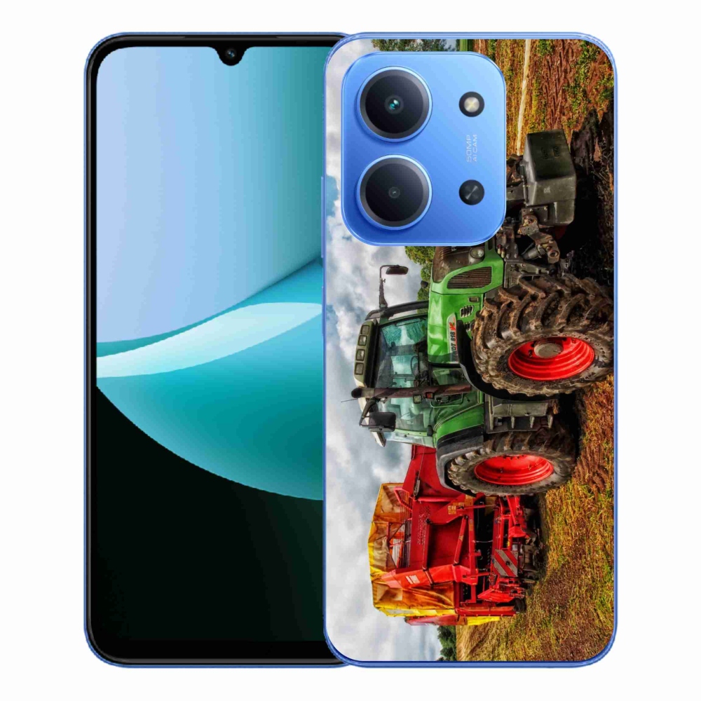 Gélový kryt mmCase na Xiaomi Redmi 15C 4G/5G (173mm) - traktor 4