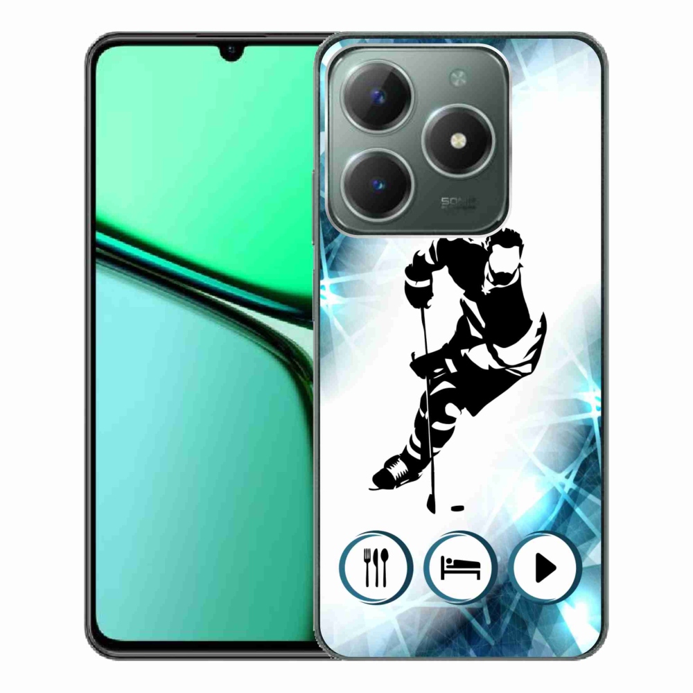 Gélový kryt mmCase na Realme C61 - hokej 1