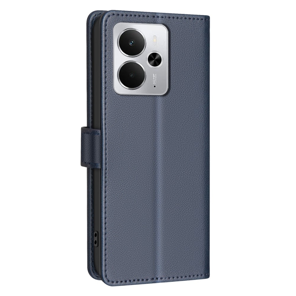BINFEN knižkové puzdro na Realme 14 5G - modré