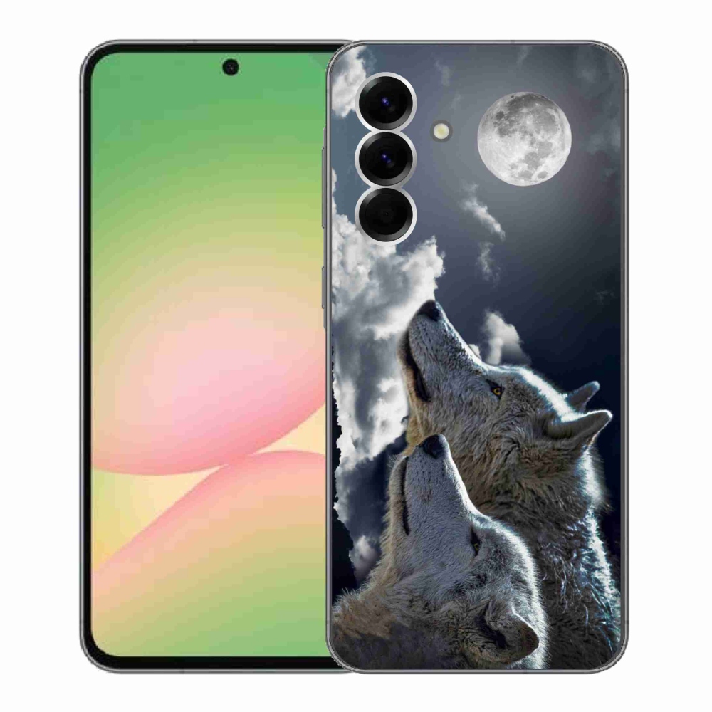 Gélový kryt mmCase na Samsung Galaxy A56 5G - vlci