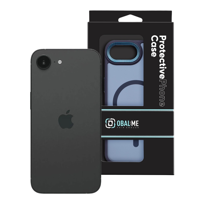 OBAL:ME MagNetix Lumen Puzdro pre Apple iPhone 16e/17e, tmavomodré