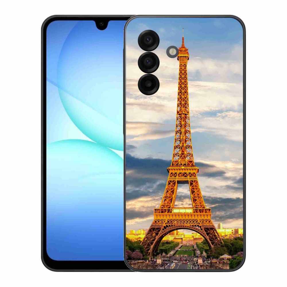 Gélový kryt mmCase na Samsung Galaxy A17 4G/5G - eiffelova veža 3