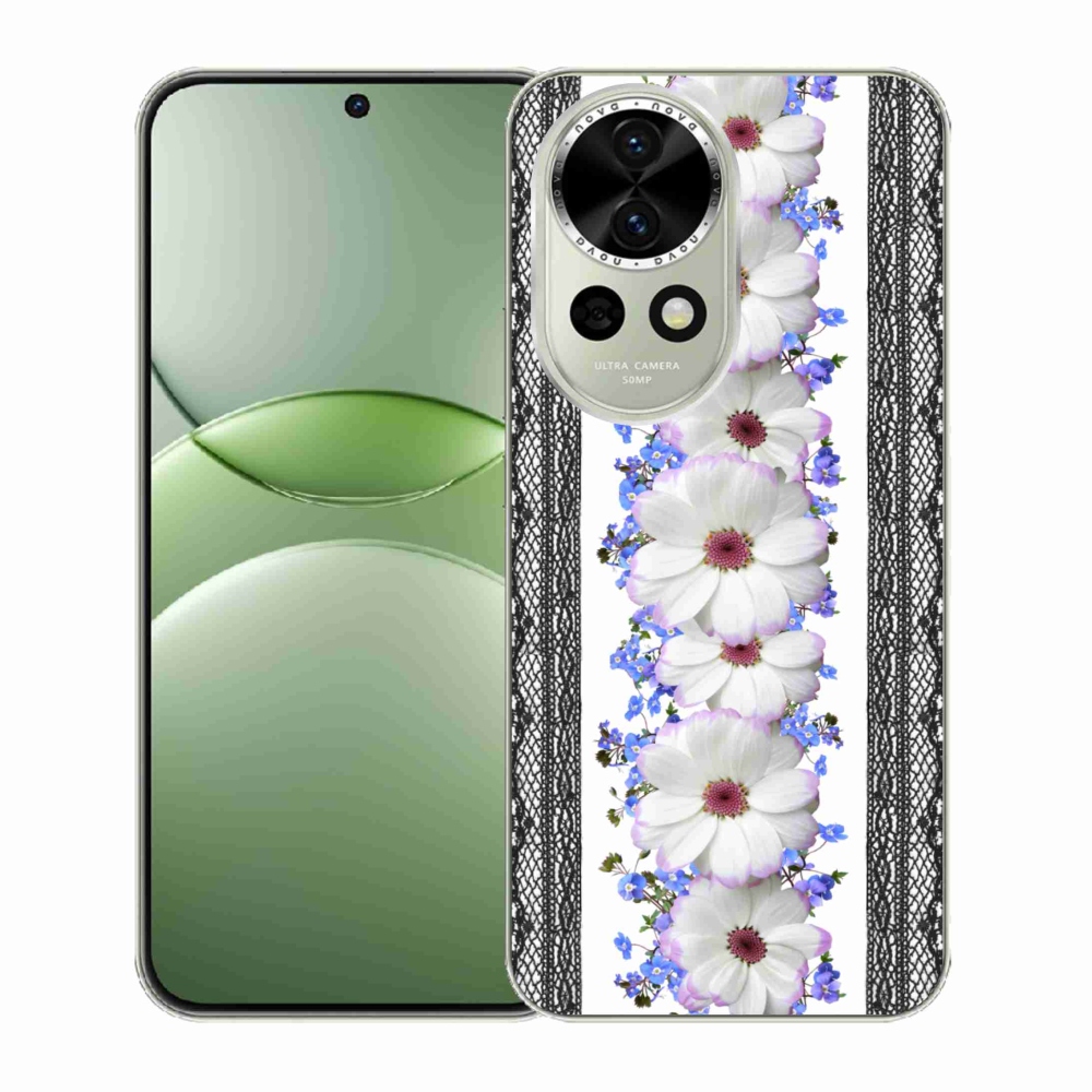 Gélový kryt mmCase na Huawei Nova 13 5G - kvety 8
