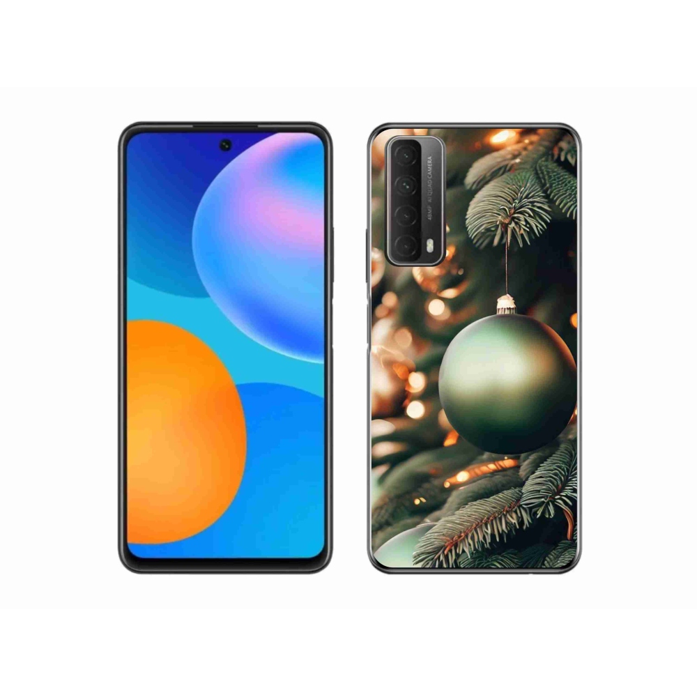 Gélový kryt mmCase na Huawei P Smart (2021) - vianočné ozdoby 1