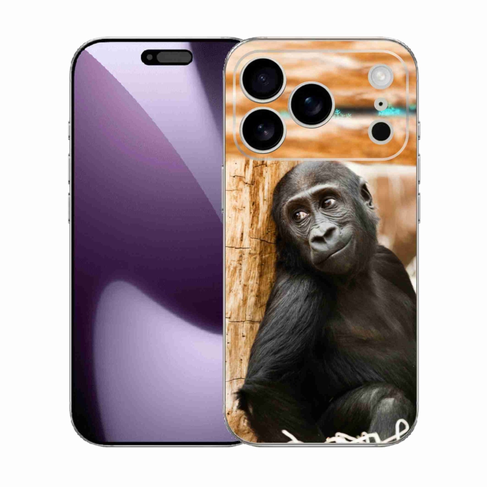 Gélový kryt mmCase na iPhone 17 Pro - gorila