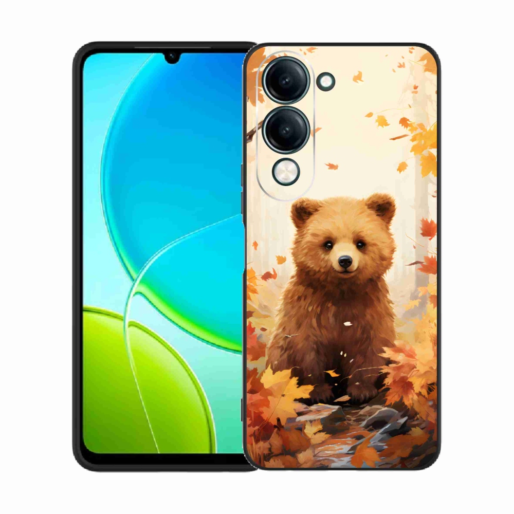 Gélový kryt mmCase na Vivo Y29s 5G - medveď v lese
