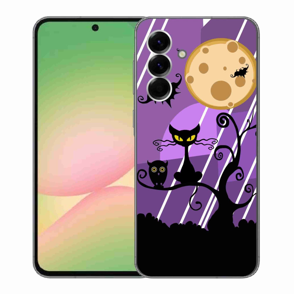 Gélový kryt mmCase na Samsung Galaxy A56 5G - halloween