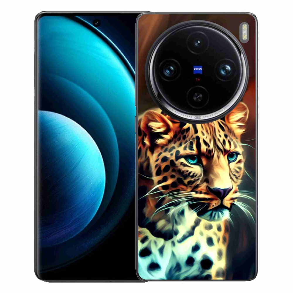 Gélový kryt mmCase na Vivo X100 Pro 5G - leopard