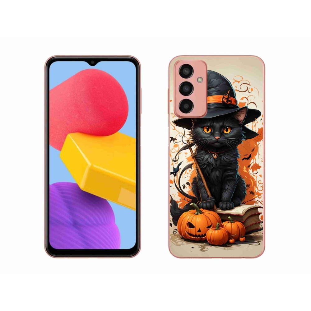 Gélový kryt mmCase na Samsung Galaxy M13 - kocúr čarodejník