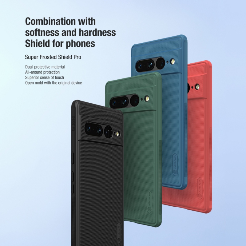 Nillkin Super Frosted PRO Zadný Kryt pre Google Pixel 7 Pro Green