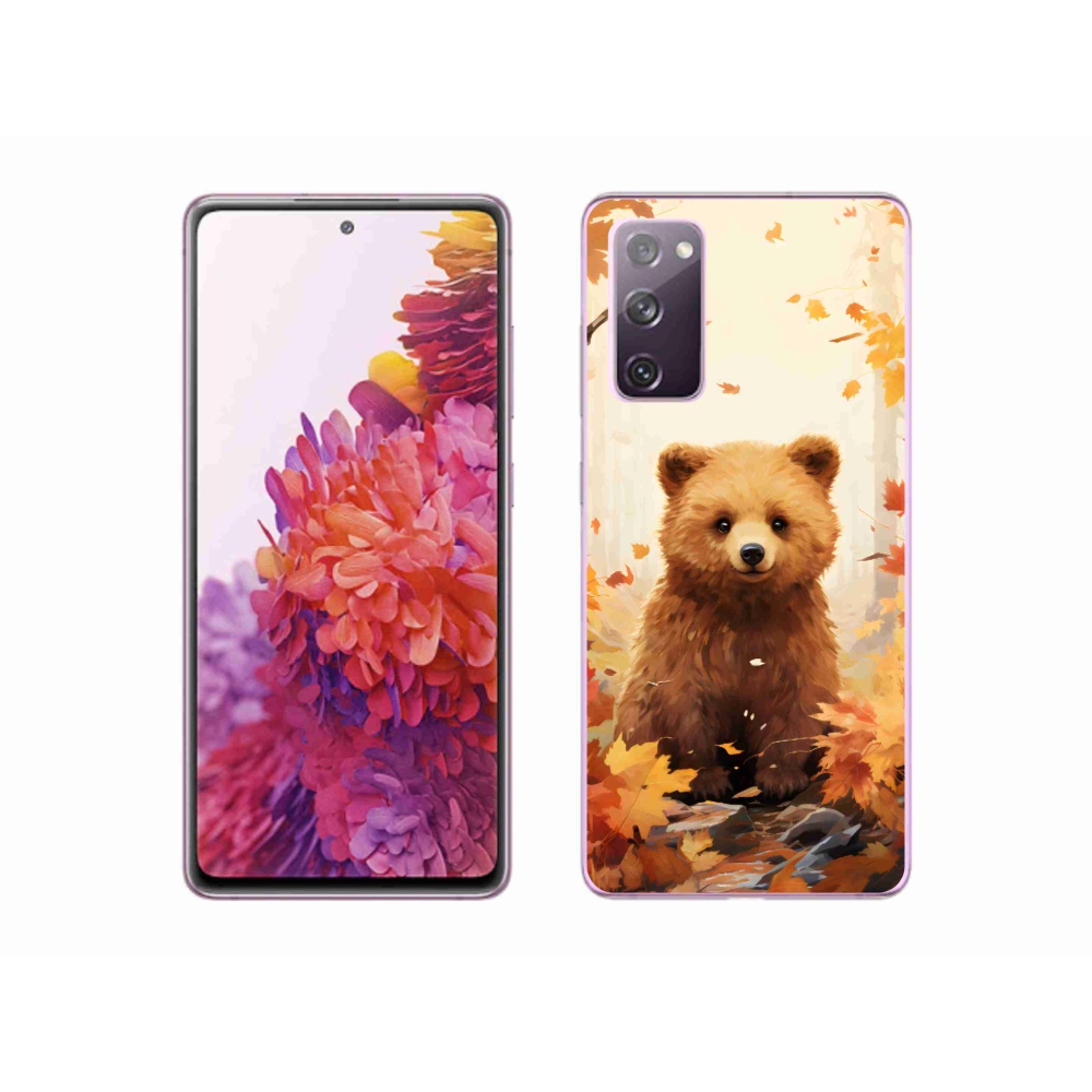 Gélový kryt mmCase na Samsung Galaxy S20 FE - medveď v lese