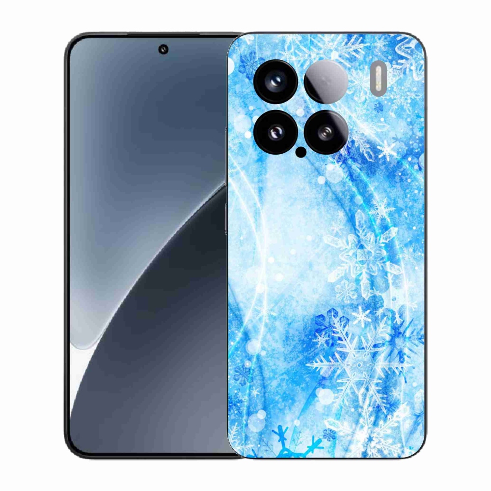 Gélový kryt mmCase na Xiaomi 15 - snehové vločky