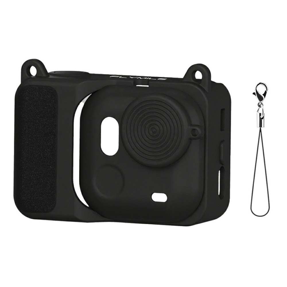 FLYMILE silikónové puzdro 360 ° s krytkou objektívu pre Insta360 GO Ultra