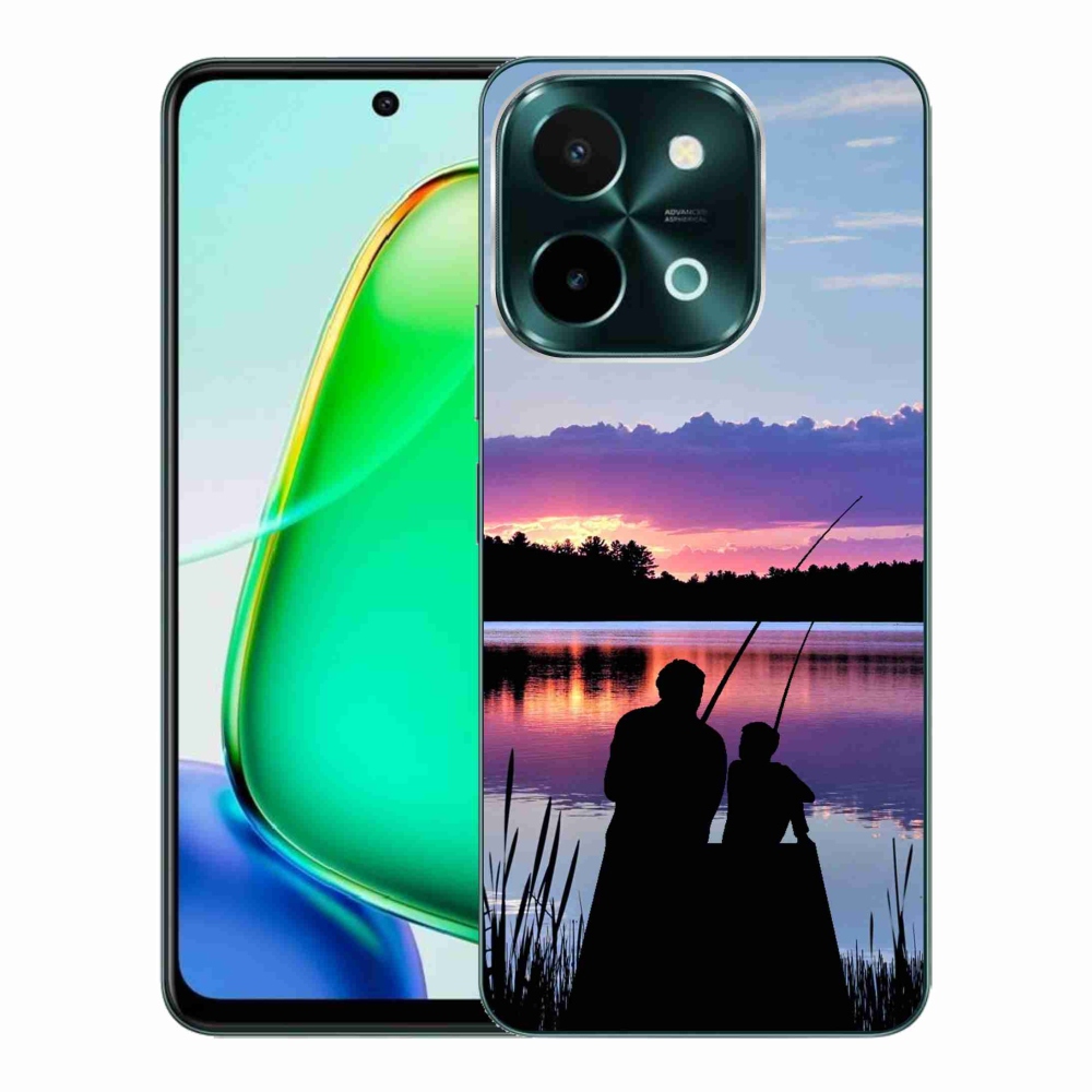 Gélový kryt mmCase na Vivo Y28 - rybárčenie 2