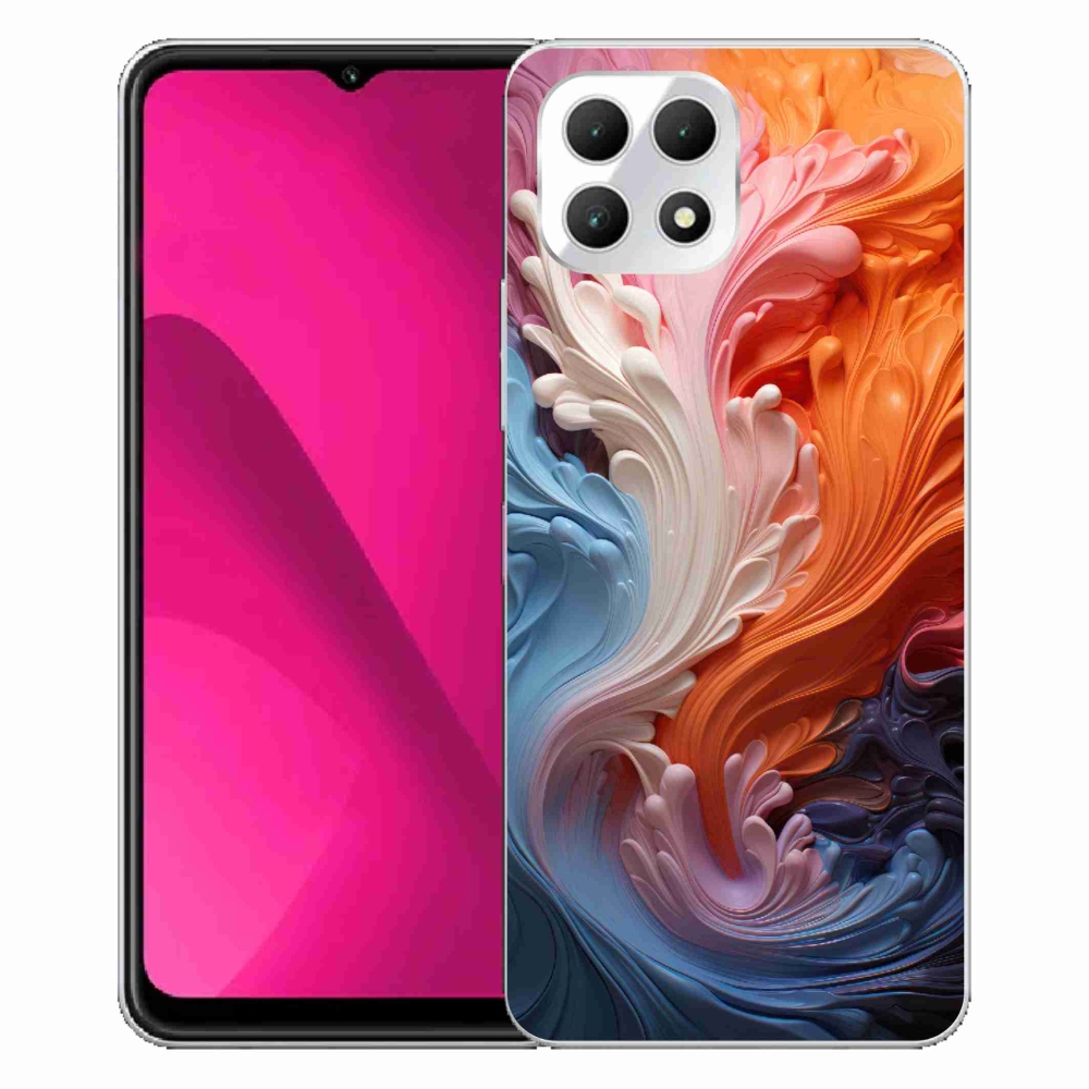 Gélový kryt mmCase na T-Mobile T Phone 2 - abstraktný motív 8