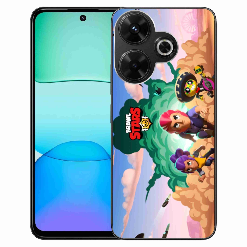 Gélový kryt mmCase na Xiaomi Redmi 13 4G/Poco M6 4G - brawl stars