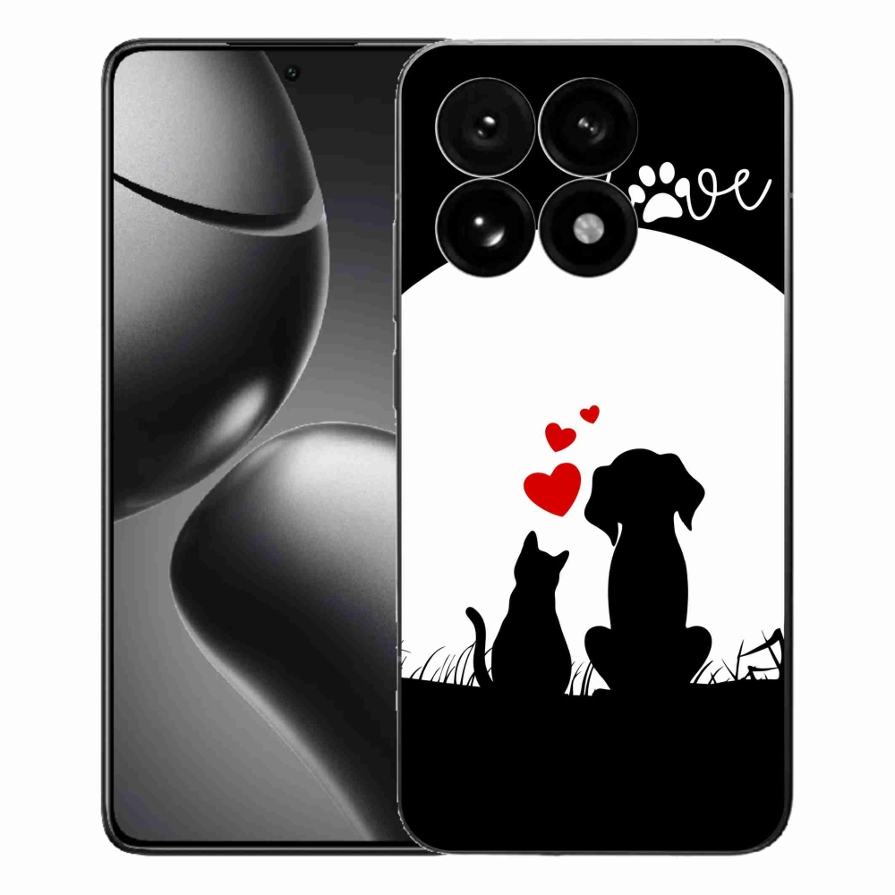 Gélový kryt mmCase na Xiaomi 15T - zvieracia láska