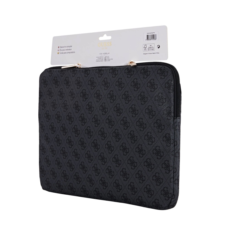 Guess PU 4G Triangle Logo Obal pre Notebook 14