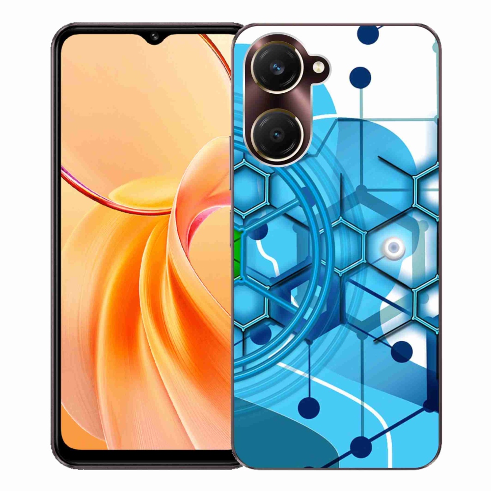 Gélový kryt mmCase na Vivo Y28s 5G - abstraktný vzor 2