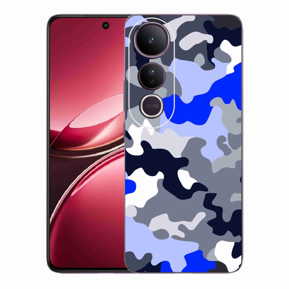 Gélový kryt mmCase na Vivo V50 Lite 4G/5G - maskáčový vzor 8