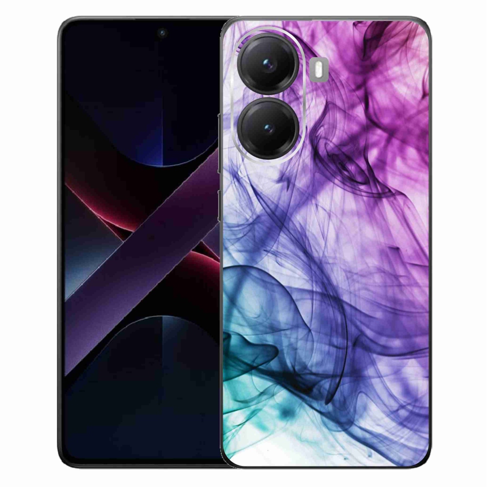 Gélový kryt mmCase na Xiaomi Poco X7 Pro 5G - abstraktný vzor