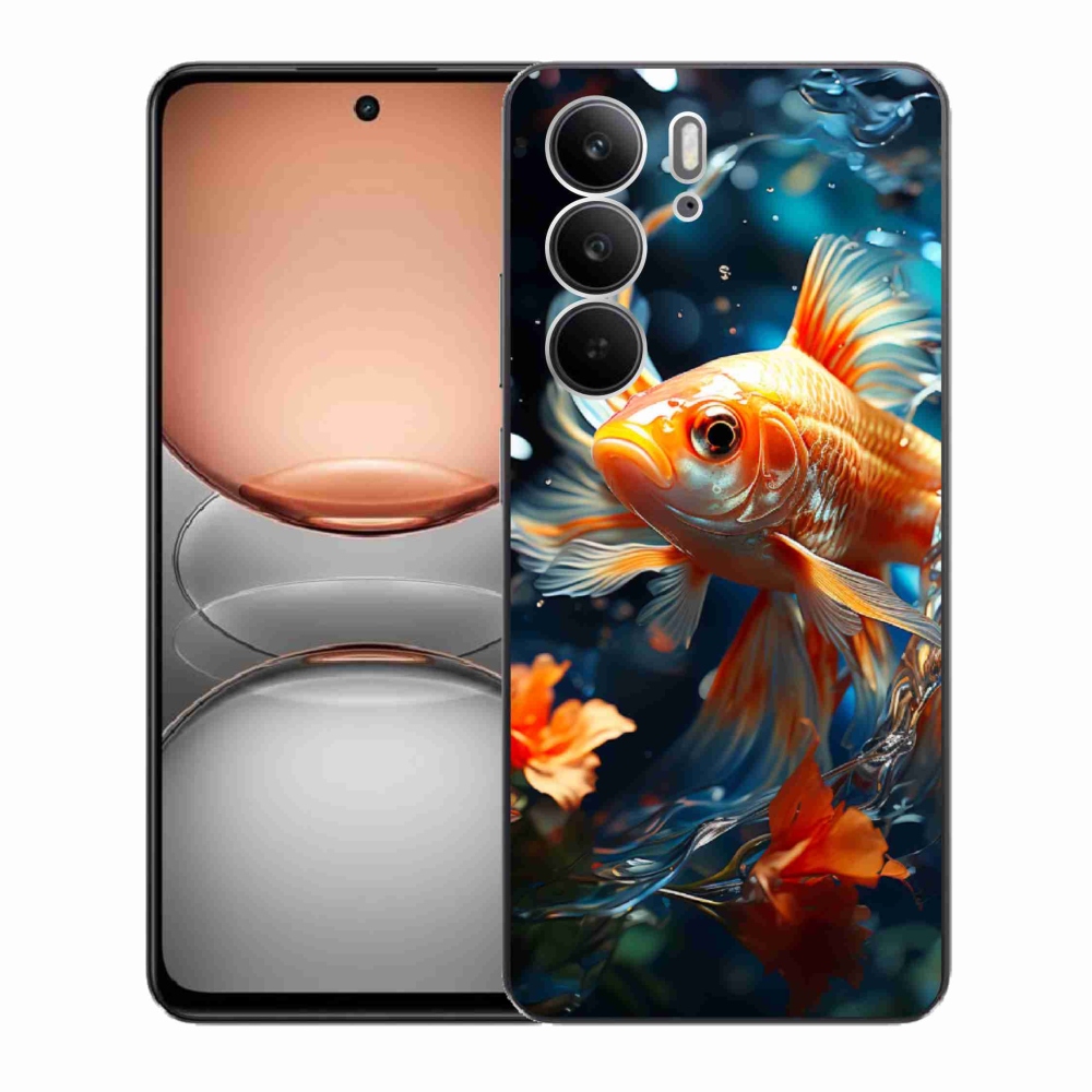 Gélový kryt mmCase na Realme C75 - rybka