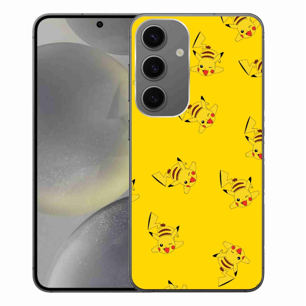Gélový kryt mmCase na Samsung Galaxy S24+ - pikachu