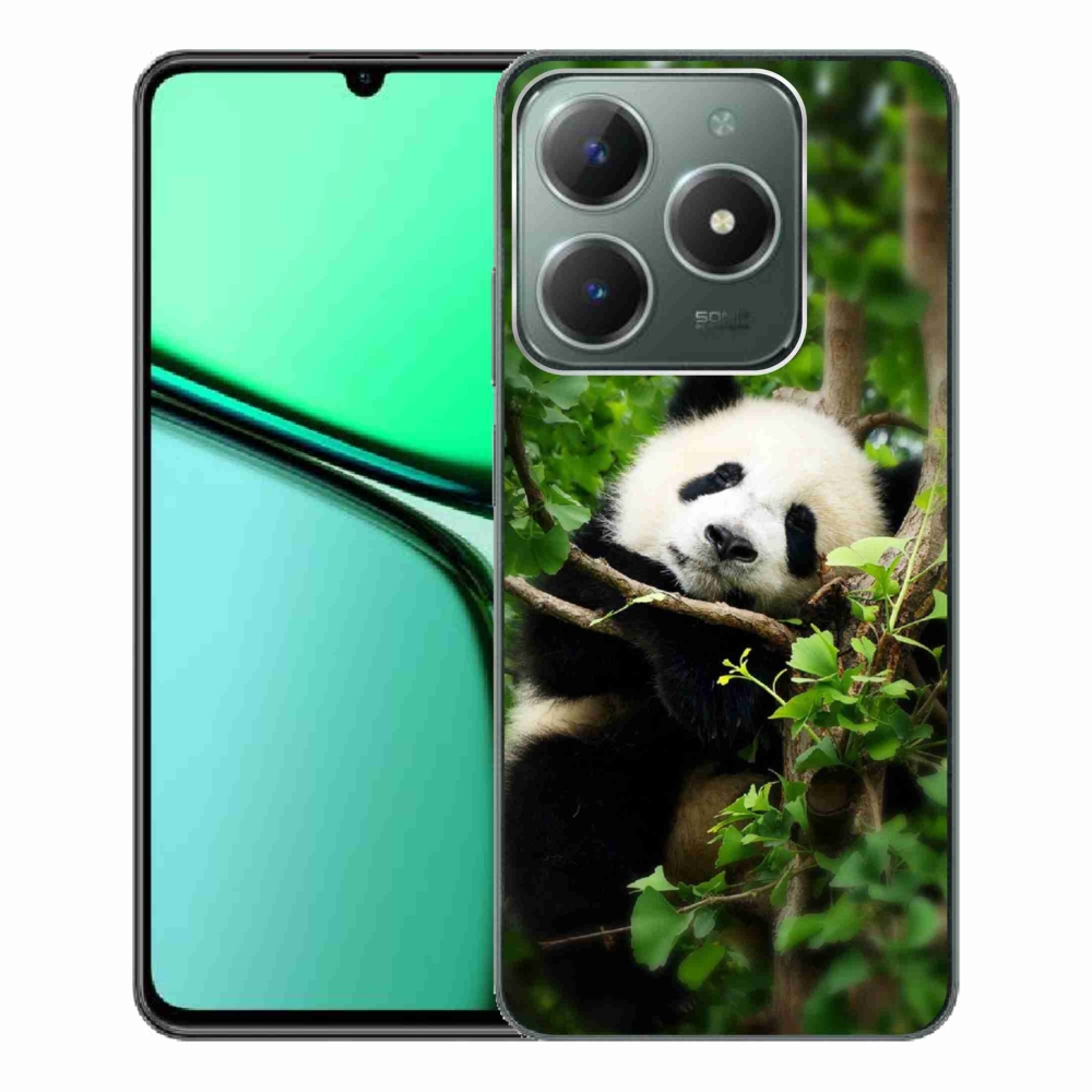 Gélový kryt mmCase na Realme C61 - panda