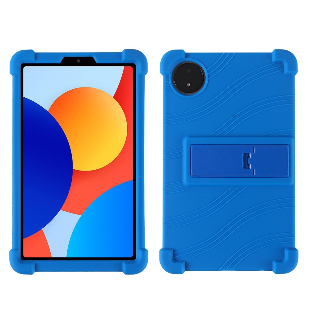 Protect silikónový obal s vystuženými rohmi na Xiaomi Redmi Pad SE 8.7 - tmavomodrý