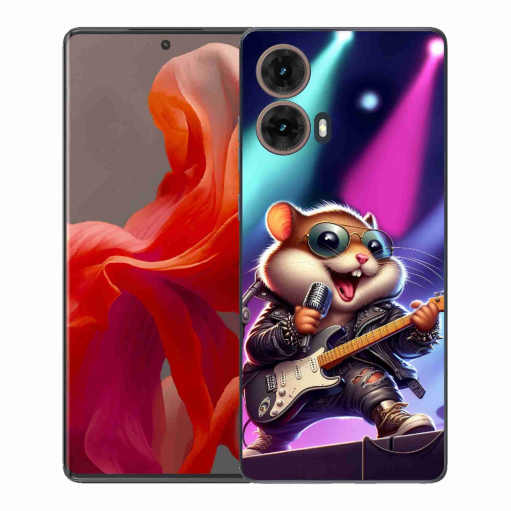 Gélový kryt mmCase na Motorola Moto G85 5G - škrečok rocker