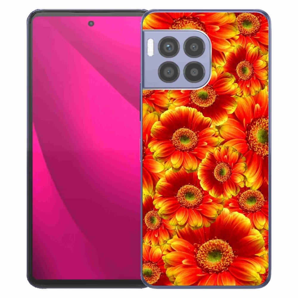 Gélový kryt mmCase na T-Mobile T Phone 2 Pro - gerbera 1