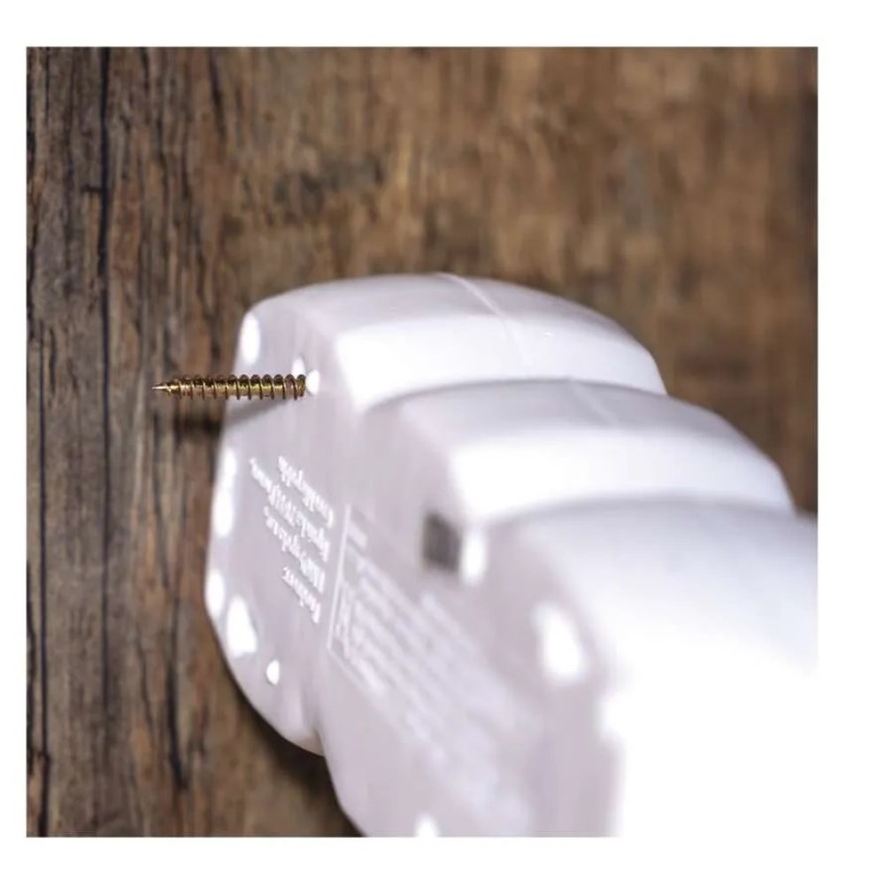 Predlžovací kábel 3 m / 3 zásuvky / s vypínačom / biely / PVC / 1 mm2