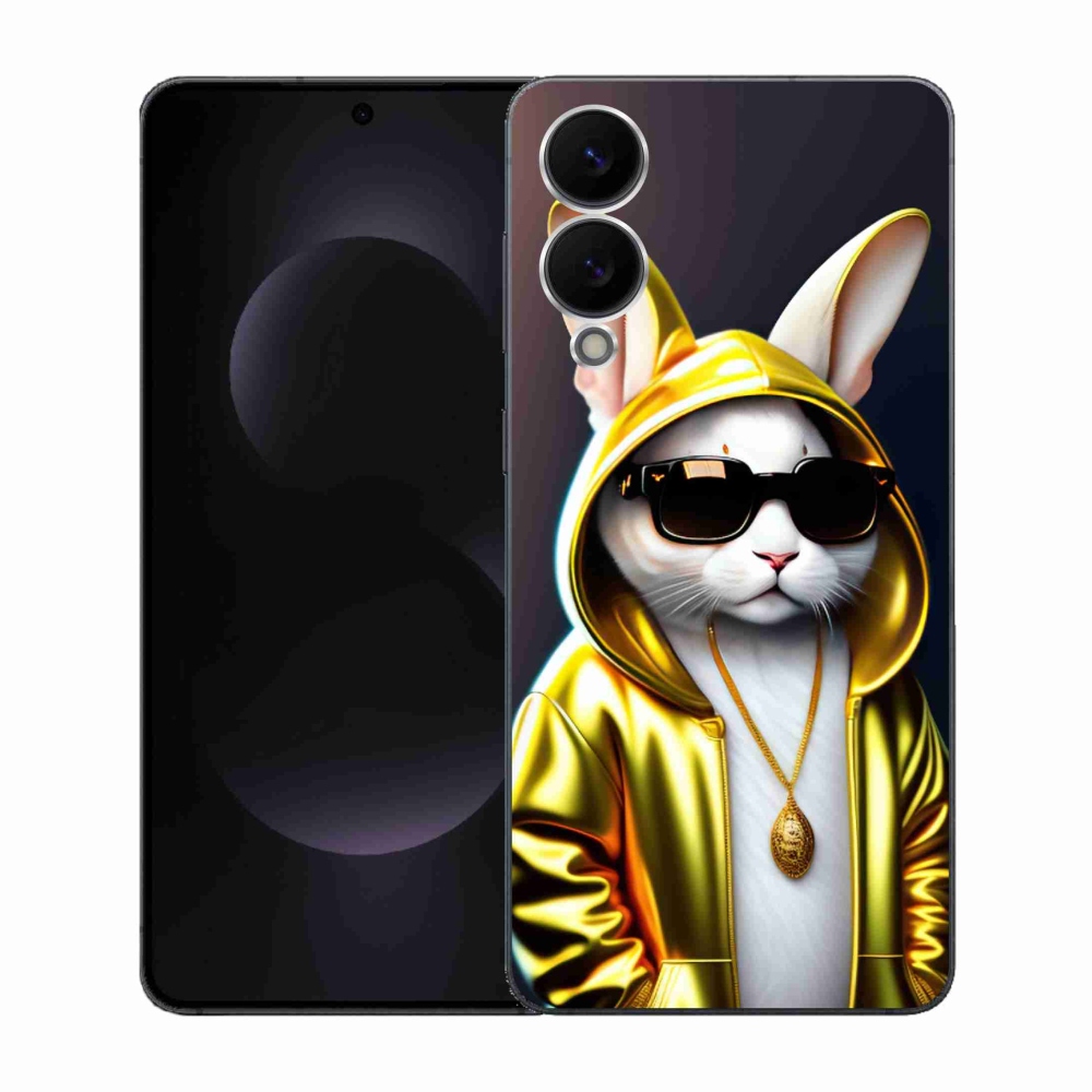 Gélový kryt mmCase na Samsung Galaxy S25 Edge - mačka boss
