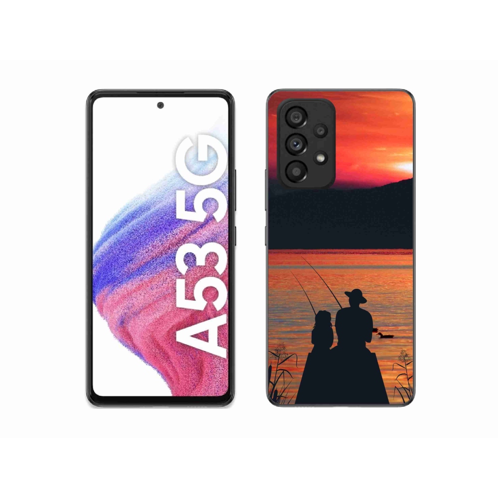 Gélový kryt mmCase na Samsung Galaxy A53 5G - rybárčenie 3