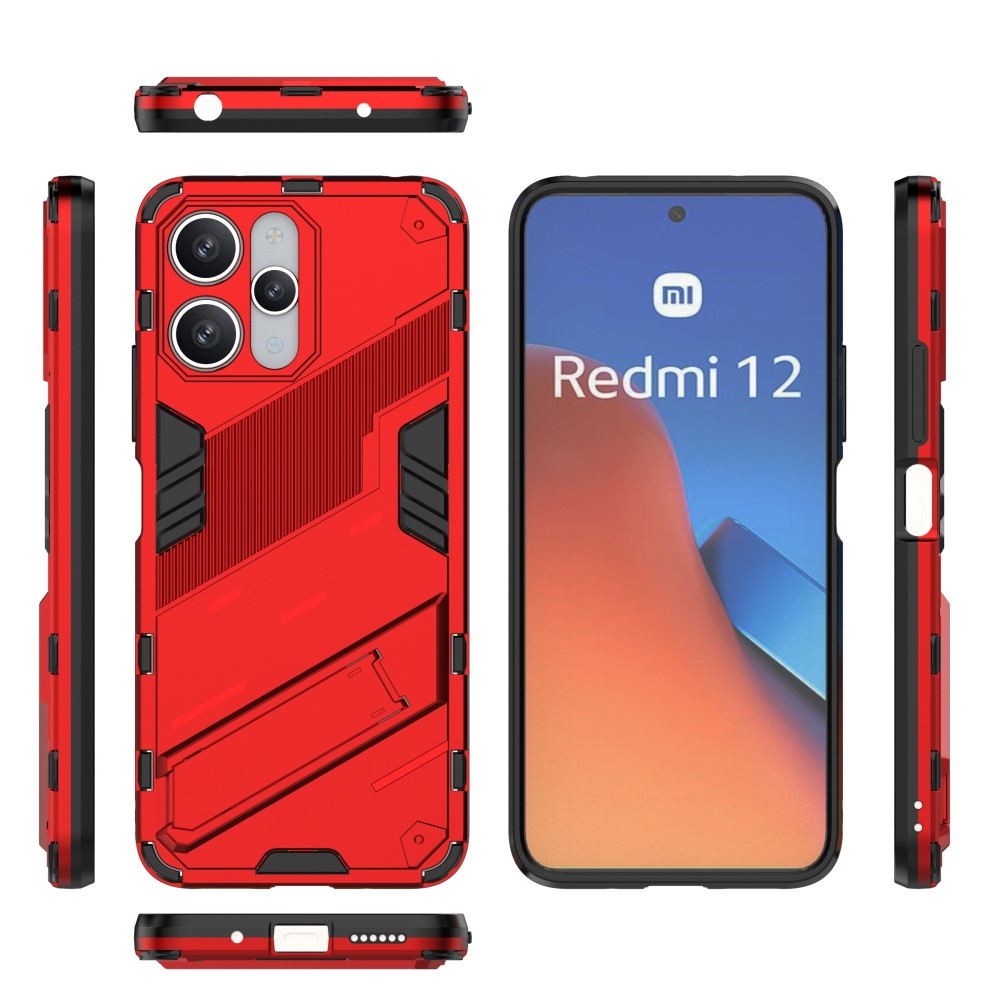 Armory odolný kryt pre Xiaomi Redmi 12 4G/5G - červený