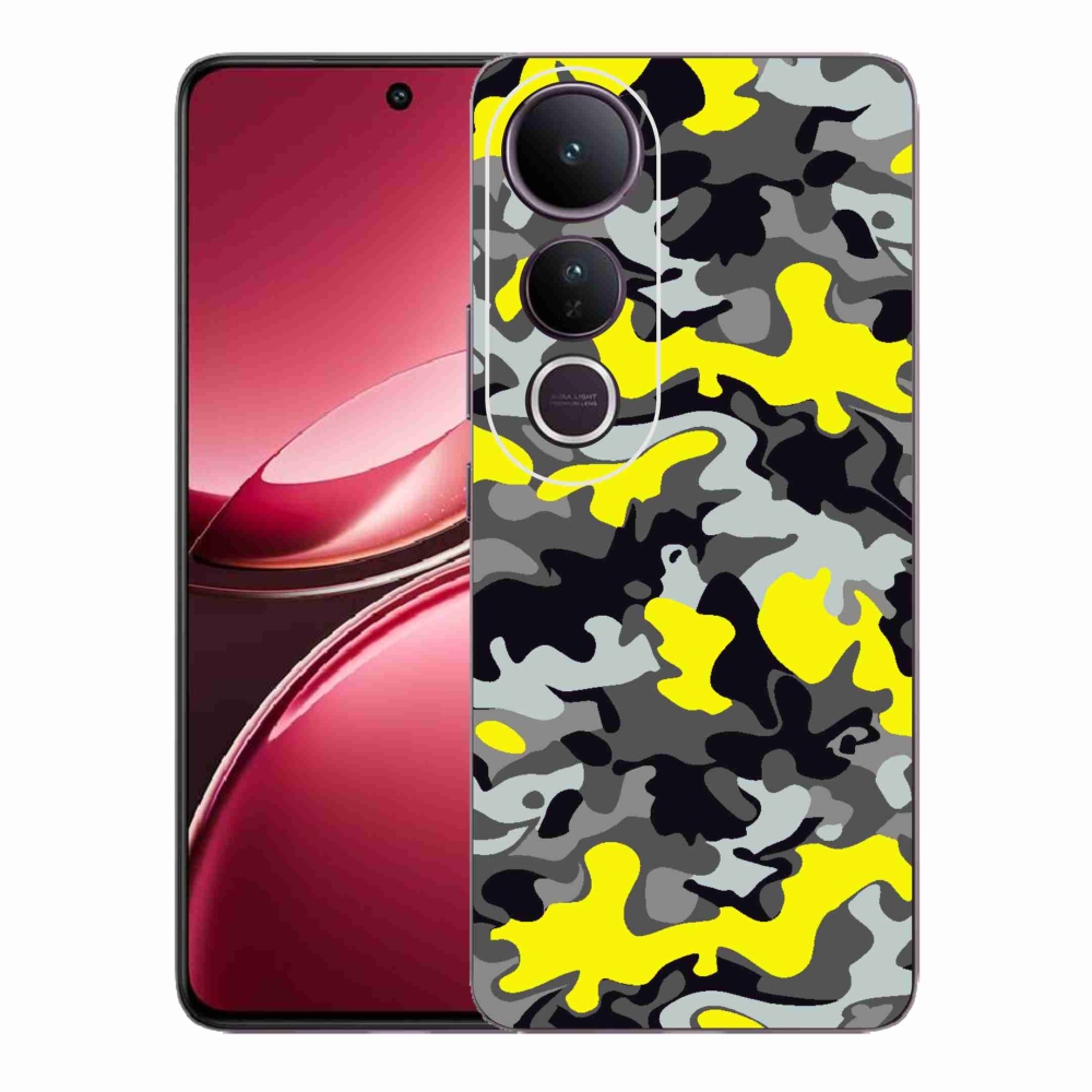 Gélový kryt mmCase na Vivo V50 Lite 4G/5G - maskáčový vzor 6