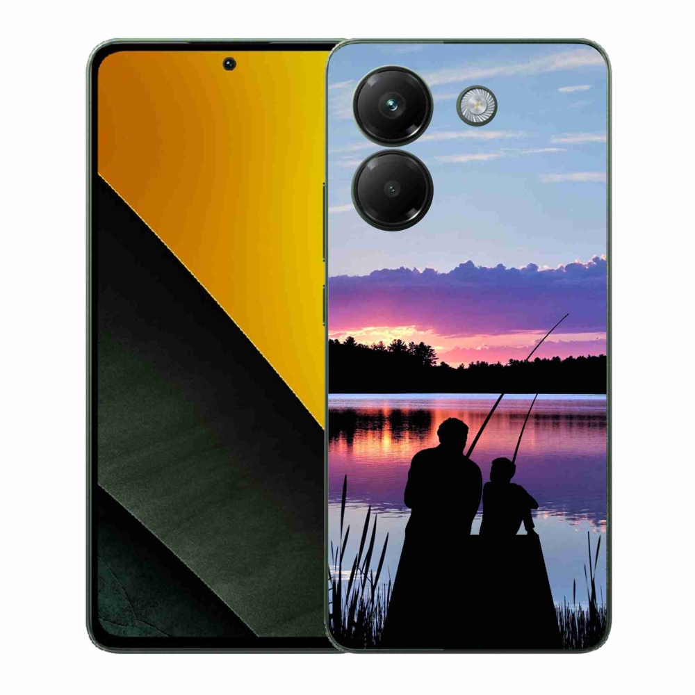 Gélový kryt mmCase na Xiaomi Poco M7 Pro 5G - rybárčenie 2