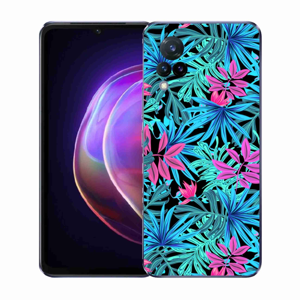 Gélový kryt mmCase na Vivo V21 4G/5G - kvety 3