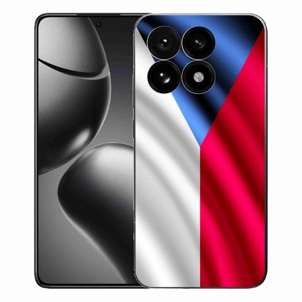 Gélový kryt mmCase na Xiaomi 15T - česká vlajka