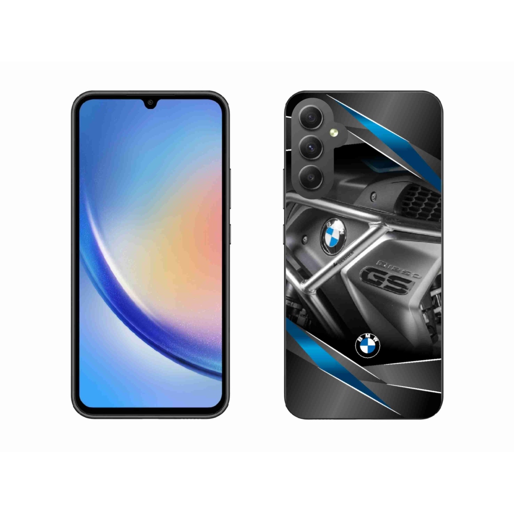 Gélový kryt mmCase na Samsung Galaxy A34 5G - motorka bmw