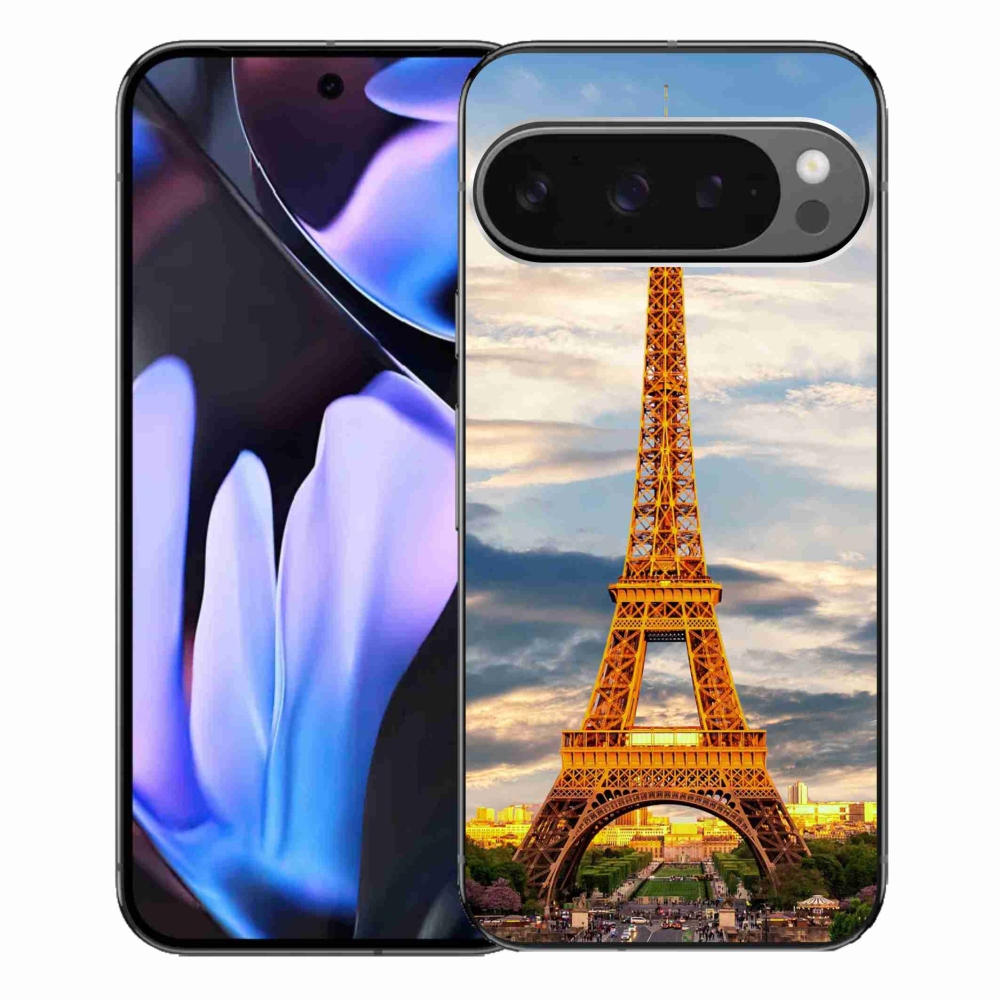 Gélový kryt mmCase na Google Pixel 9 Pro XL - eiffelova veža 3